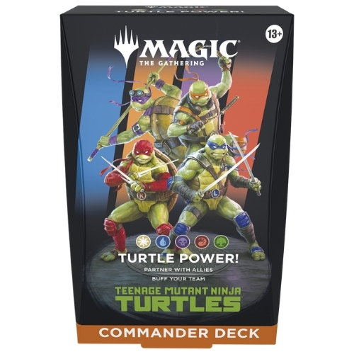 prodotti-magic-fatpack: Turtle Power Commander Deck - Tartarughe Ninja
