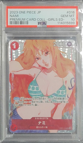 Nami (OP01-016) Girls Ed. PSA 10