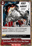 Gum-Gum Fire-Fist Pistol Red Hawk (OP01-026) V2 Pre-Errata