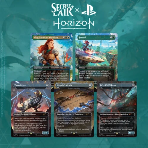 prodotti-magic-mazzi-da-evento: Secret Lair x PlayStation: Horizon: Into the Forbidden West Set