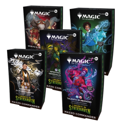 mazzi-commander: I Segreti di Strixhaven - Commander Deck Set