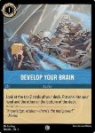 Develop Your Brain