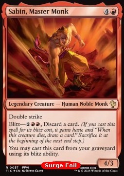Sabin, Master Monk