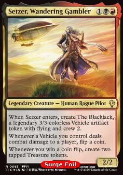 Setzer, Wandering Gambler