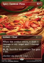 Spicy Oatmeal Pizza