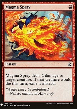 Spruzzo di Magma