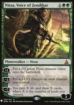 Nissa, Voce di Zendikar