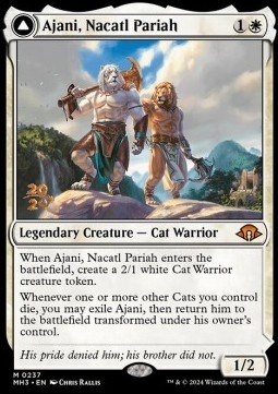 Ajani, Reietto Nacatl // Ajani, Vendicatore Nacatl