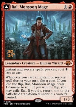 Ral, Mago dei Monsoni // Ral, Prodigio di Leyline