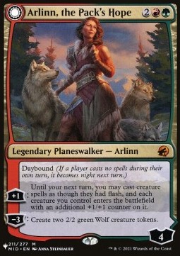 Arlinn, the Pack's Hope // Arlinn, the Moon's Fury
