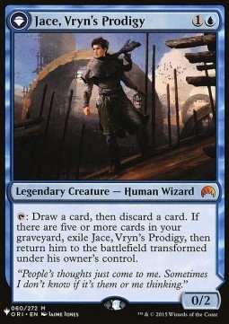 Jace, Prodigio di Vryn // Jace, Telepate Libero da