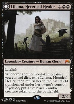 Liliana, Guaritrice Eretica // Liliana, Necromante
