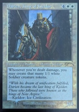Darien, Re di Kjeldor