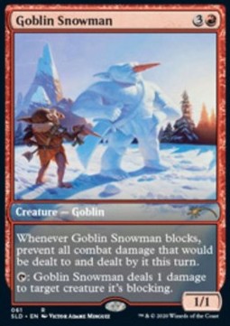 Pupazzo di Neve dei Goblin