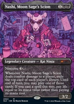 Nashi, Erede della Saggia della Luna