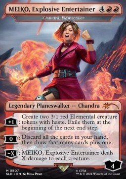 Chandra, Evocatrice di Fiamme