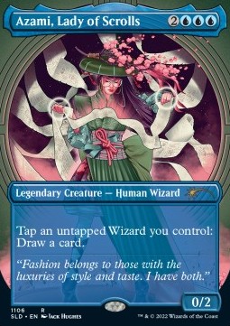 Azami, Signora delle Pergamene