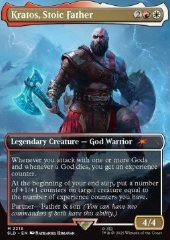 Kratos, Stoic Father