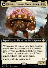 Tetzin, Gnome Champion // The Golden-Gear Colossus