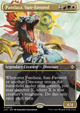 Pantlaza, Favorito dal Sole