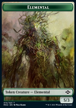 Token Creatura Elementale (5/3)