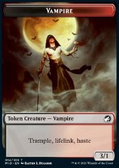 Vampire Token (Black and Red 3/1)