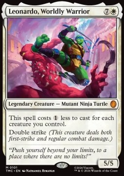 Leonardo, Worldly Warrior