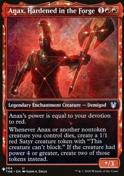 Anax, Temprato nella Forgia