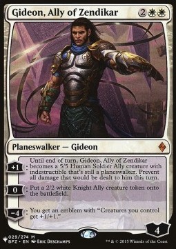 Gideon, Alleato di Zendikar