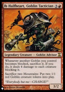 Ib Mezzocuore, Stratega Goblin