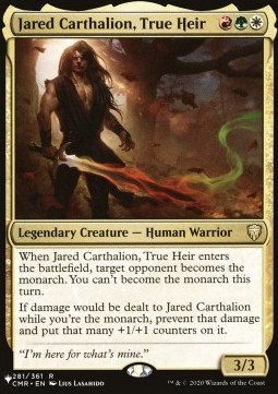 Jared Carthalion, Vero Erede