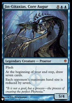 Jin-Gitaxias, Augure del Nucleo