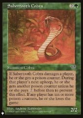 Cobra dai Denti a Sciabola