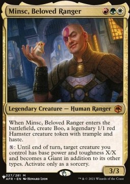 Minsc, Ranger Beneamato