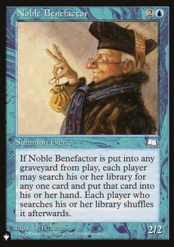 Benefattore Nobile