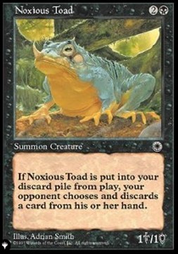 Noxious Toad