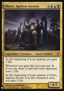 Oloro, Asceta Eterno