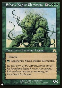 Silvos, Elementale Esiliato