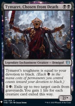 Tymaret, Prescelto dalla Morte
