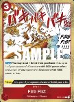 Fire Fist (OP03-018) (V.1)