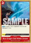 Blue Dragon Seal Water Stream (OP06-019)