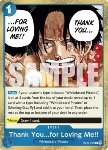 Thank You...for Loving Me!! (OP08-053)