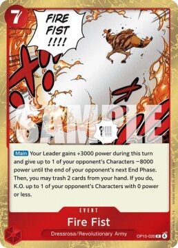 Fire Fist (OP15-020)