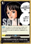 I Find It Embarrassing as a Human Being (OP15-097)