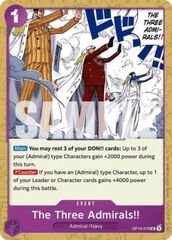 The Three Admirals!! (OP16-076)