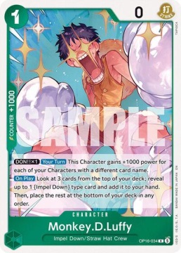 Monkey.D.Luffy (OP16-034)