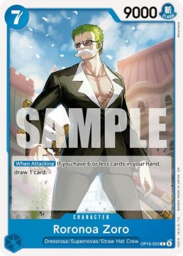Roronoa Zoro (OP16-053)