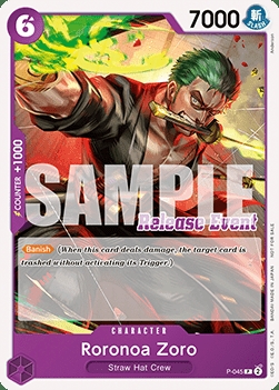 Roronoa Zoro (P-045) (V.2)