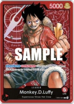 Monkey.D.Luffy (ST01-001)