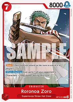 Roronoa Zoro (OP14-015)